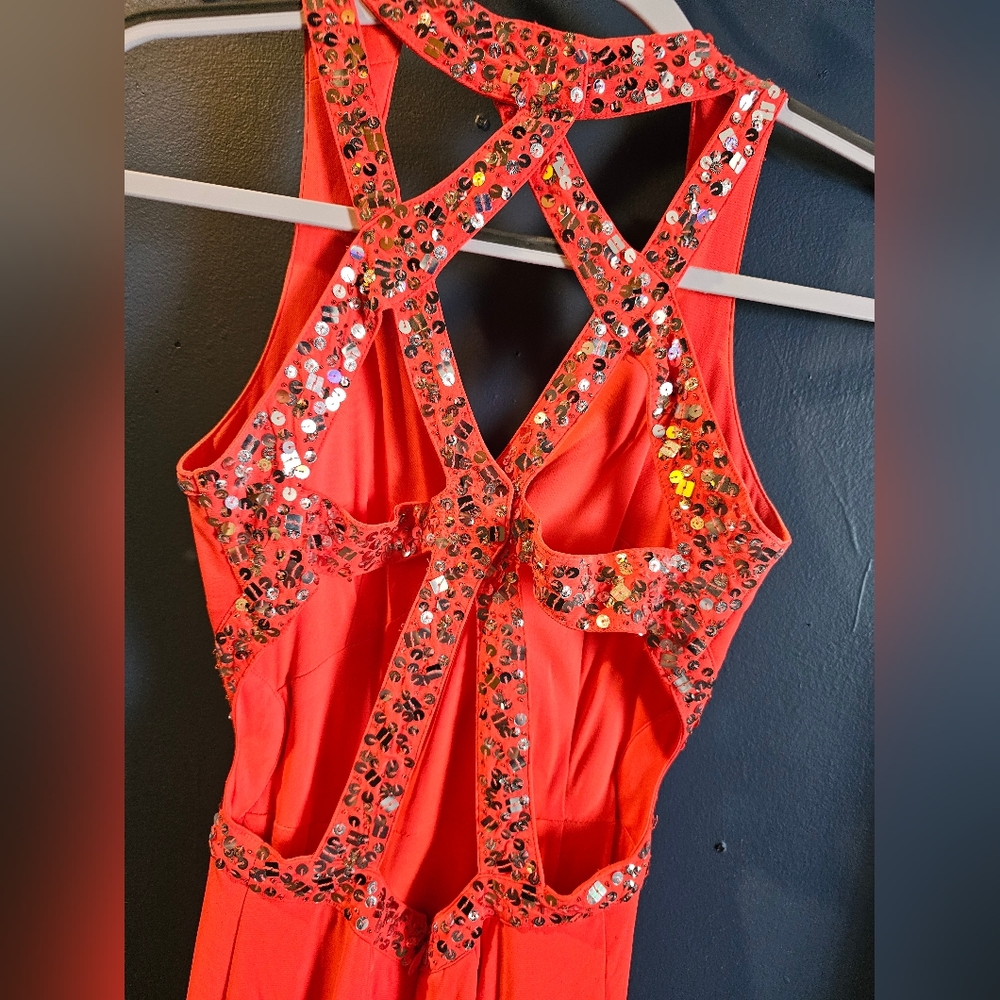 Peach Prom Dress Size 5/6